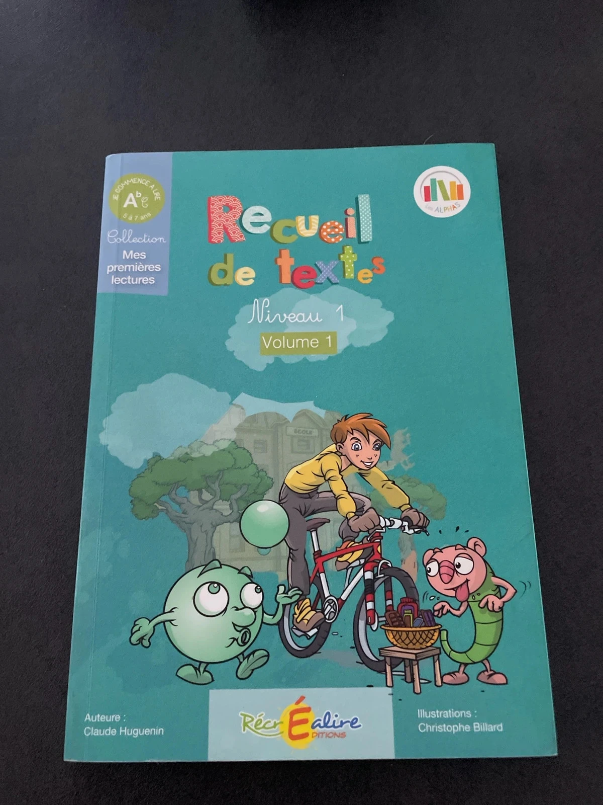 Les alphas recrealire recueils de textes niveau 1